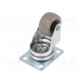 JDPE 0301 1001; Transport wheel; Ø: 30mm; W: 15mm; H: 50mm; torsional; 15kg; COLSON JDPE 0301 1001; Transport wheel; Ø: 30mm; W: 15mm; H: 50mm; torsional; 15kg; COLSON