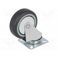JDPE 0751 1001; Transport wheel; Ø: 75mm; W: 25mm; H: 100mm; torsional; 60kg; COLSON JDPE 0751 1001; Transport wheel; Ø: 75mm; W: 25mm; H: 100mm; torsional; 60kg; COLSON