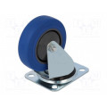 JPPR 1001 5100; Transport wheel; Ø: 100mm; W: 32mm; H: 128mm; torsional; 150kg; COLSON JPPR 1001 5100; Transport wheel; Ø: 100mm; W: 32mm; H: 128mm; torsional; 150kg; COLSON
