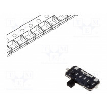 JS102000SAQN; Switch: slide; Pos: 2; SPDT; 0.3A/6VDC; ON-ON; Mounting: THT; C&K