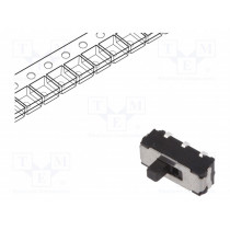 JS202011JCQN; Switch: slide; Pos: 2; DPDT; 0.3A/6VDC; ON-ON; Mounting: THT; C&K