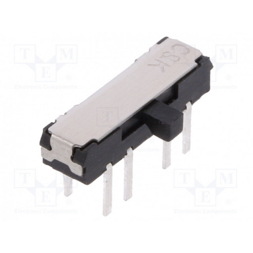 JS203011AQN; Switch: slide; Pos: 2; DP3T; 0.3A/6VDC; ON-ON; Mounting: THT; C&K