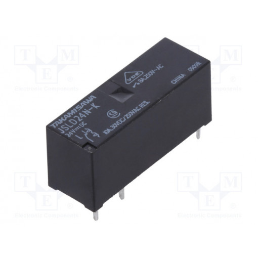 JSL-D24N-K; Relay: electromagnetic; SPDT; Ucoil: 24VDC; 8A/250VAC; 8A/24VDC; 8A; FUJITSU