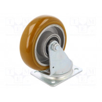 JTAU 1252 6440 R; Transport wheel; Ø: 125mm; W: 40mm; H: 155mm; torsional; 250kg; COLSON