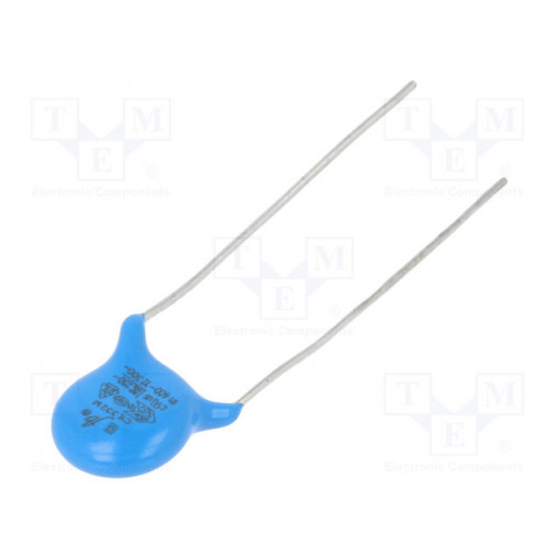 JYAA2332MCF085000B; Capacitor: ceramic; Y2; 3.3nF; 300VAC; Y5V; ±-20%; 7.5mm; Jb Capacitors