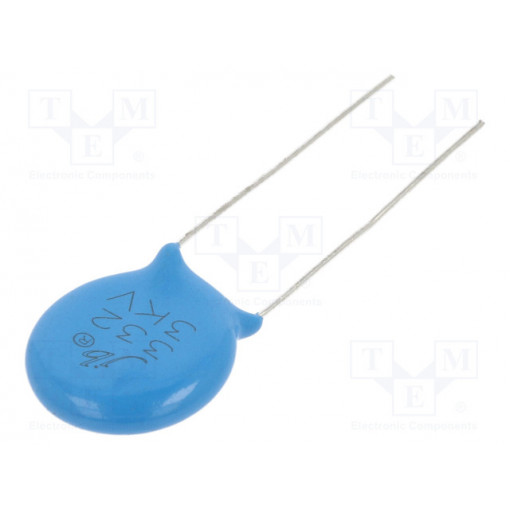 JYC3F332KCB145000B; Capacitor: ceramic; 3.3nF; 3kVDC; Y5P; ±10%; 7.5mm; Jb Capacitors