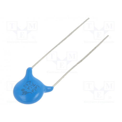 JYC3F332MCF085000B; Capacitor: ceramic; 3.3nF; 3kVDC; Y5V; ±20%; 7.5mm; Jb Capacitors