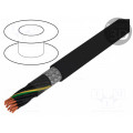 10956; Wire; JZ-500-C; 18G1mm2; tinned copper braid; PVC; black; 300/500V; HELUKABEL