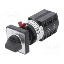 K10D004NCH; Switch: cam switch; Stabl.pos: 4; 10A; 1-2-3-4; Poles: 4; Pos: 4; SCHNEIDER ELECTRIC