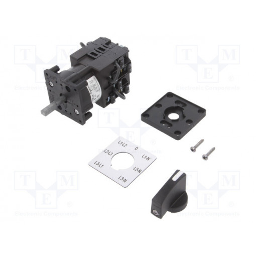 K1F027MLH; Switch: voltmeter cam switch; Stabl.pos: 7; 12A; Pos: 7; SCHNEIDER ELECTRIC K1F027MLH; Switch: voltmeter cam switch; Stabl.pos: 7; 12A; Pos: 7; SCHNEIDER ELECTRIC