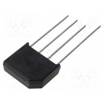 KBL401; Single-phase bridge rectifier; Urmax: 100V; If: 4A; Ifsm: 120A; KBL; YANGJIE TECHNOLOGY