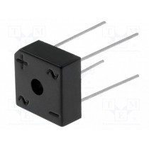 KBPC108; Single-phase bridge rectifier; Urmax: 800V; If: 3A; Ifsm: 45A; THT; YANGJIE TECHNOLOGY