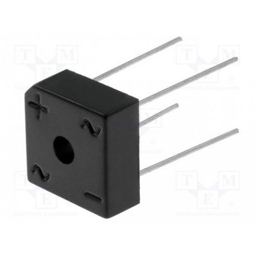 KBPC108; Single-phase bridge rectifier; Urmax: 800V; If: 3A; Ifsm: 45A; THT; YANGJIE TECHNOLOGY