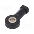 KBRM-06 MH; Ball joint; Øhole: 6mm; Thread: M6; Mat: igumid G; Pitch: 1,0; L: 40mm; igus