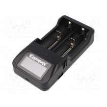 L2 PLUS; Charger: for rechargeable batteries; Li-Ion; 3.6/3.7V; 1A; 5VDC; KEEPPOWER L2 PLUS; Charger: for rechargeable batteries; Li-Ion; 3.6/3.7V; 1A; 5VDC; KEEPPOWER