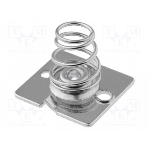 5202; Spring contact; Mounting: push-in; Size: AA,AAA,R3,R6; Batt.no: 1; KEYSTONE