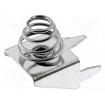 629; Spring contact; Mounting: PCB; Size: AA,AAA,N,R1,R3,R6; Batt.no: 1; KEYSTONE