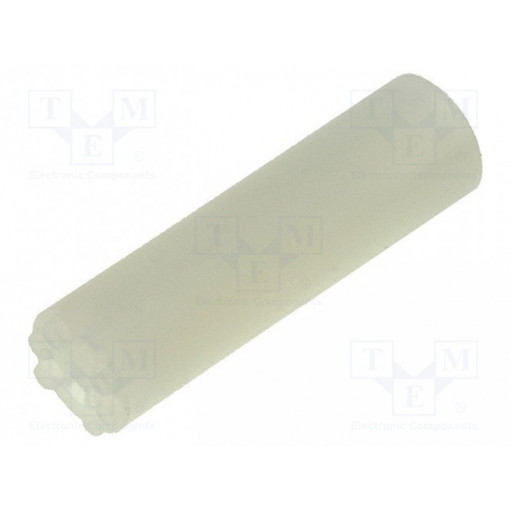 7356; Spacer sleeve; LED; Øout: 5mm; ØLED: 3mm; L: 5.6mm; natural; UL94V-2; KEYSTONE 7356; Spacer sleeve; LED; Øout: 5mm; ØLED: 3mm; L: 5.6mm; natural; UL94V-2; KEYSTONE