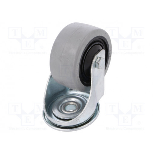 KJE-POGES 80K1; Transport wheel; Ø: 80mm; W: 36mm; H: 105mm; torsional; 150kg; RADER