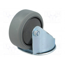 KJE-WTE 80K1; Transport wheel; Ø: 80mm; W: 32mm; H: 105mm; torsional; 350kg; RADER