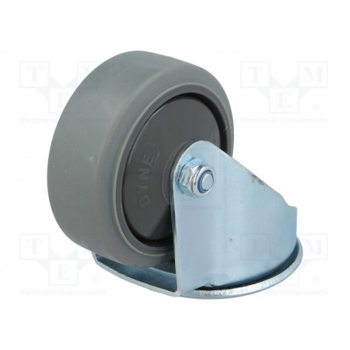 KJE-WTE 80K1; Transport wheel; Ø: 80mm; W: 32mm; H: 105mm; torsional; 350kg; RADER