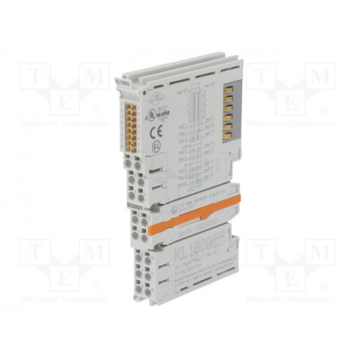 KL1809; Industrial module: digital input; 24VDC; -25÷60°C; IP20; IN: 16; Beckhoff Automation