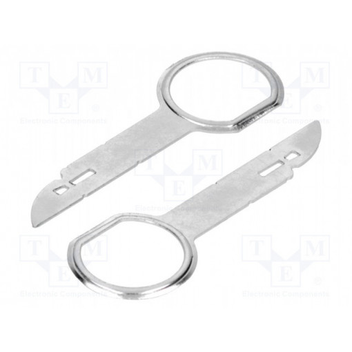 KLUCZ-65.240; Radio release key; Audi,Ford,Mercedes,Seat,Škoda,VW; 4CARMEDIA