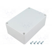 KM-176G; Enclosure: multipurpose; X: 90mm; Y: 135mm; Z: 50mm; ABS; grey; IP65; MASZCZYK