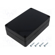 KM-177BK; Enclosure: multipurpose; X: 90mm; Y: 135mm; Z: 40mm; ABS; black; IP65; MASZCZYK
