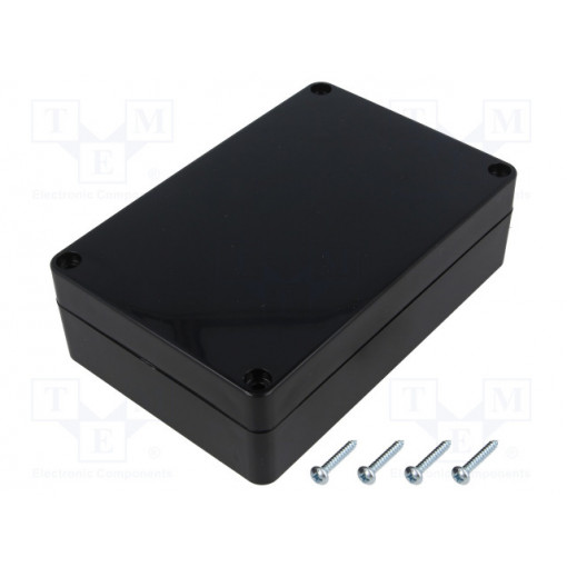 KM-177BK; Enclosure: multipurpose; X: 90mm; Y: 135mm; Z: 40mm; ABS; black; IP65; MASZCZYK