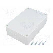 KM-177G; Enclosure: multipurpose; X: 90mm; Y: 135mm; Z: 40mm; ABS; grey; IP65; MASZCZYK