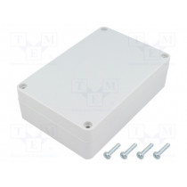 KM-177IG; Enclosure: multipurpose; X: 90mm; Y: 135mm; Z: 40mm; ABS; grey; IP65; MASZCZYK