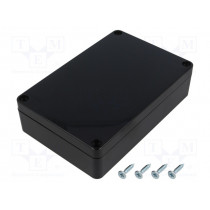 KM-178BK; Enclosure: multipurpose; X: 90mm; Y: 135mm; Z: 35mm; ABS; black; IP65; MASZCZYK