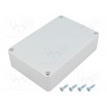 KM-178G; Enclosure: multipurpose; X: 90mm; Y: 135mm; Z: 35mm; ABS; grey; IP65; MASZCZYK