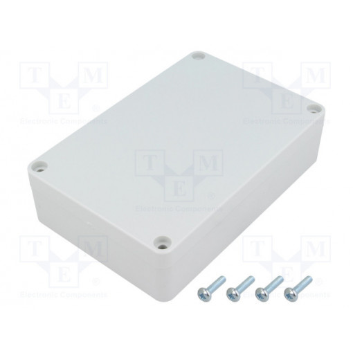 KM-178IG; Enclosure: multipurpose; X: 90mm; Y: 135mm; Z: 35mm; ABS; grey; IP65; MASZCZYK