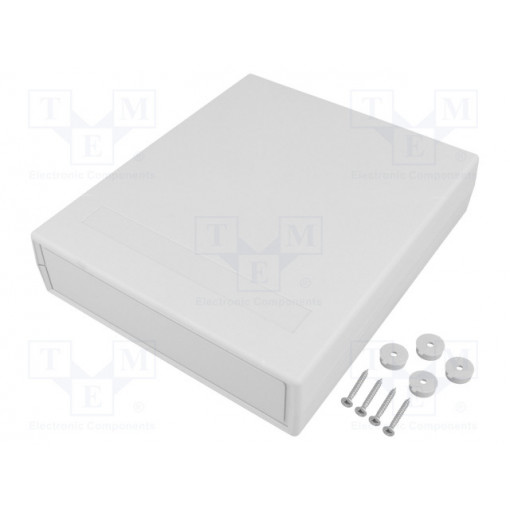 KM-190G; Enclosure: with panel; X: 150mm; Y: 178mm; Z: 40mm; ABS; grey; MASZCZYK