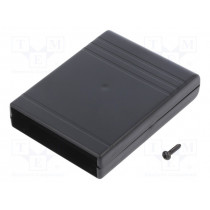 KM-20B; Enclosure: multipurpose; X: 68mm; Y: 91mm; Z: 18mm; ABS; black; MASZCZYK