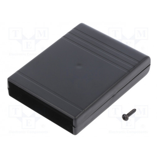KM-20B; Enclosure: multipurpose; X: 68mm; Y: 91mm; Z: 18mm; ABS; black; MASZCZYK