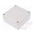 KM-500AG; Enclosure: multipurpose; X: 104mm; Y: 113mm; Z: 53mm; ABS; grey; IP55; MASZCZYK