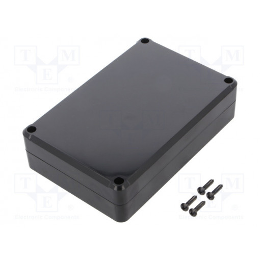 KM-77 BK; Enclosure: multipurpose; X: 80mm; Y: 120mm; Z: 31mm; ABS; black; IP55; MASZCZYK