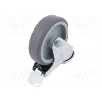 KMA-TPA 100S-HC; Transport wheel; Ø: 100mm; W: 27mm; H: 134mm; torsional with lock; RADER