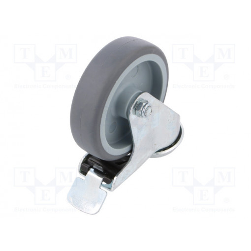 KMA-TPA 100S-HC; Transport wheel; Ø: 100mm; W: 27mm; H: 134mm; torsional with lock; RADER