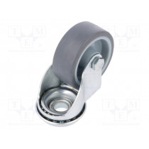 KMA-TPA 50S; Transport wheel; Ø: 50mm; W: 20mm; H: 69.5mm; torsional; 40kg; RADER