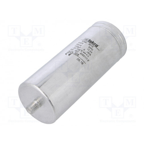KNK5015 5KVAR 400V 50HZ; Capacitor: polypropylene; one phase; Q@50Hz: 5kVAR; 400VAC; 12.5A; ISKRA