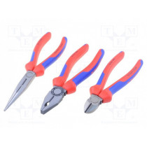 00 20 11; Kit: pliers; Pcs: 3; Package: cardboard packaging; KNIPEX 00 20 11; Kit: pliers; Pcs: 3; Package: cardboard packaging; KNIPEX
