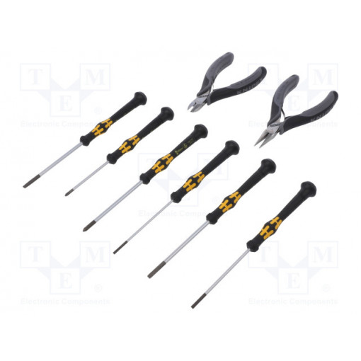 00 20 18 ESD; Kit: general purpose; Pcs: 8; ESD; Package: bag; KNIPEX 00 20 18 ESD; Kit: general purpose; Pcs: 8; ESD; Package: bag; KNIPEX