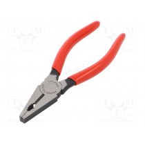 03 01 140; Pliers; for gripping and cutting,universal; plastic handle; KNIPEX 03 01 140; Pliers; for gripping and cutting,universal; plastic handle; KNIPEX