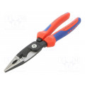 13 82 200; Pliers; for gripping and cutting,universal; 200mm; KNIPEX