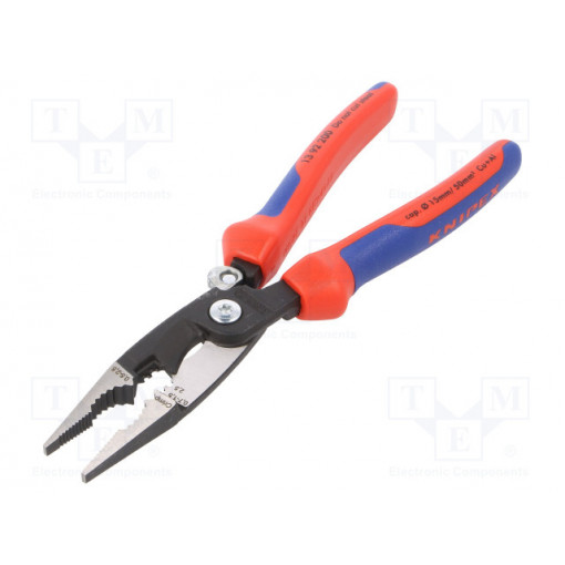 13 92 200; Pliers; for gripping and cutting,universal; 200mm; KNIPEX