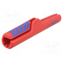 16 80 175 SB; Stripping tool; Wire: round; Øcable: 8÷13mm; Tool length: 175mm; KNIPEX